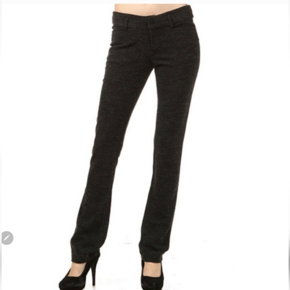 THML TEXTURED BOOTLEG PANTS XS